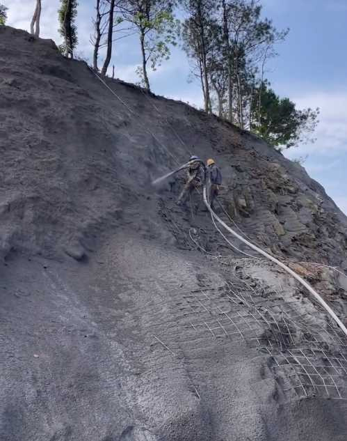 烟台福山区边坡喷护